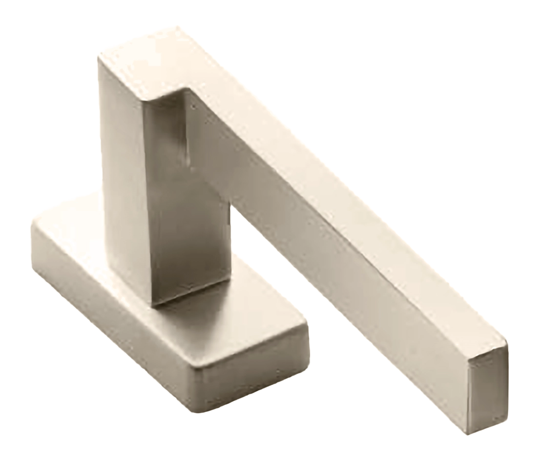 Ручка оконная STONE W1 NIS, цвет - матовый никель фото купить Минск
