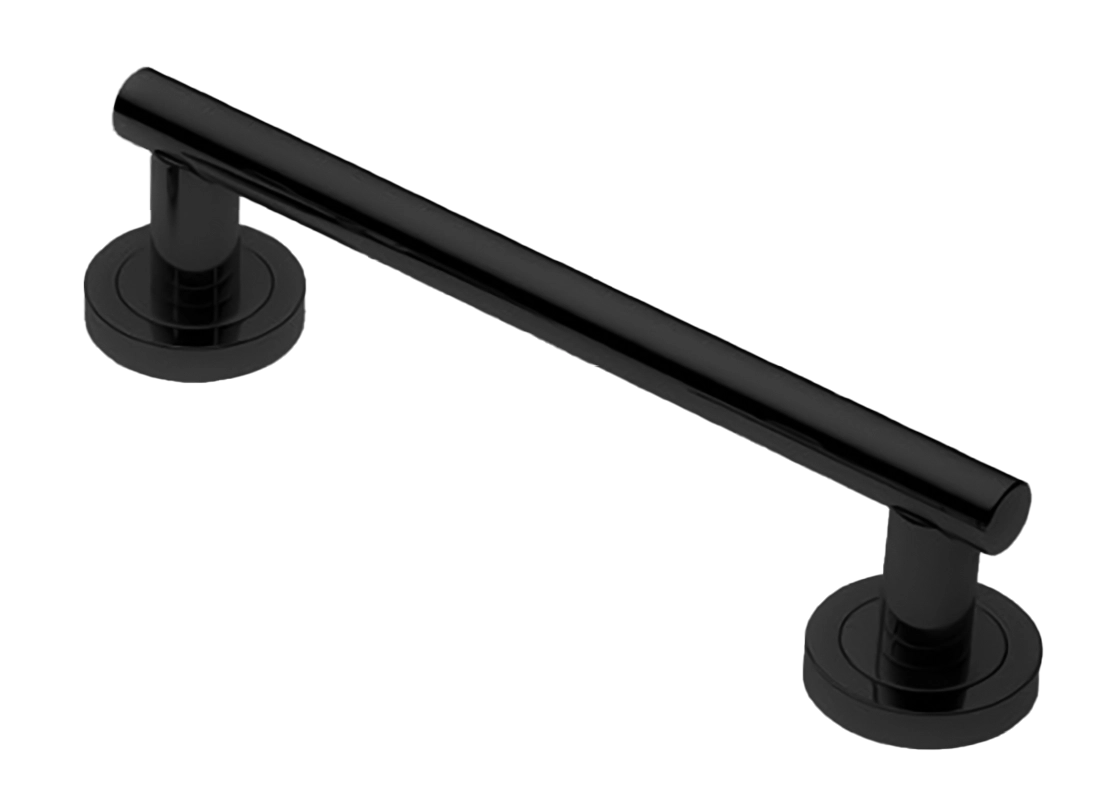 Ручка-скоба CALLA PH 200MM NERO, цвет - черный фото купить Минск