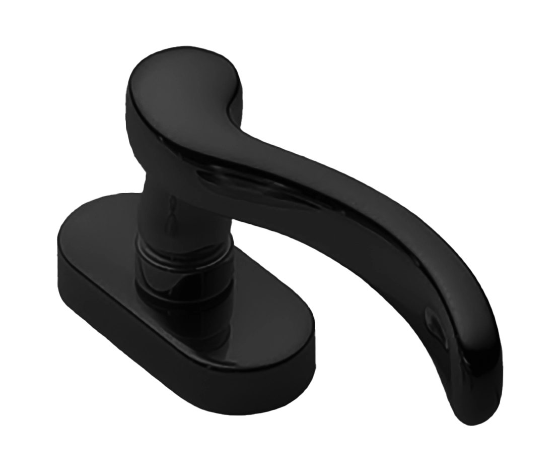Ручка оконная ERICA W1 NERO, цвет - черный фото купить Минск