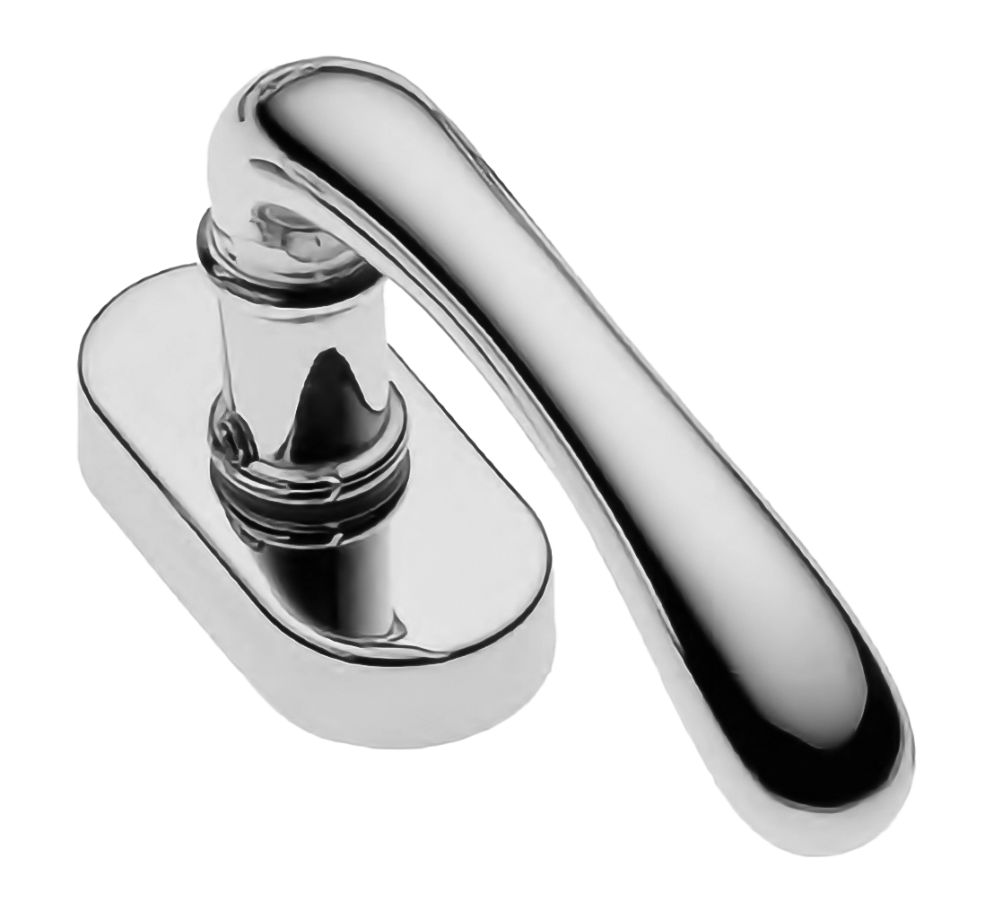 Ручка оконная RING W1 CRO, цвет - хром фото 1 Ручка оконная RING W1 CRO, цвет - хром фото купить Минск