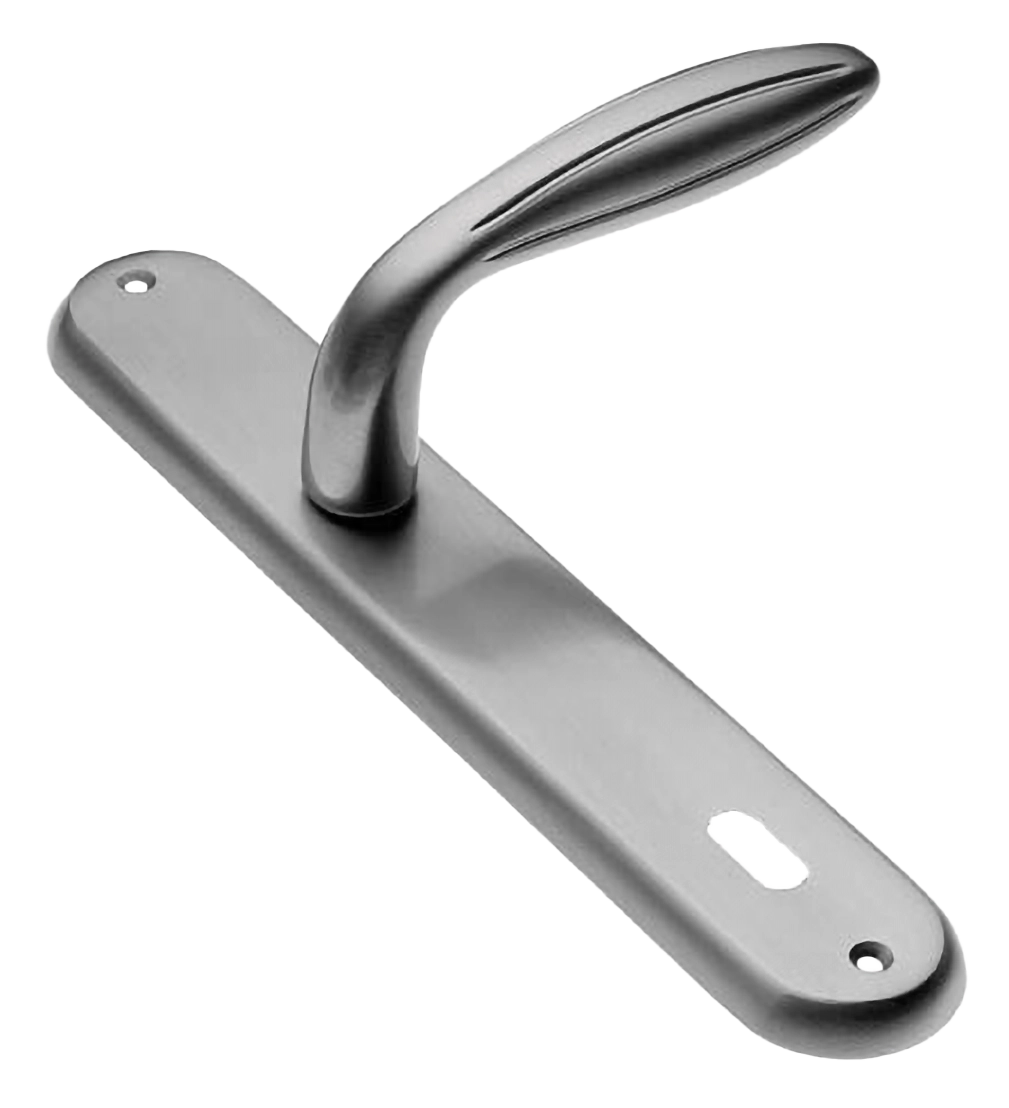 BUD PL CSA, ручка на планке, цвет - матовый хром фото купить в Минске