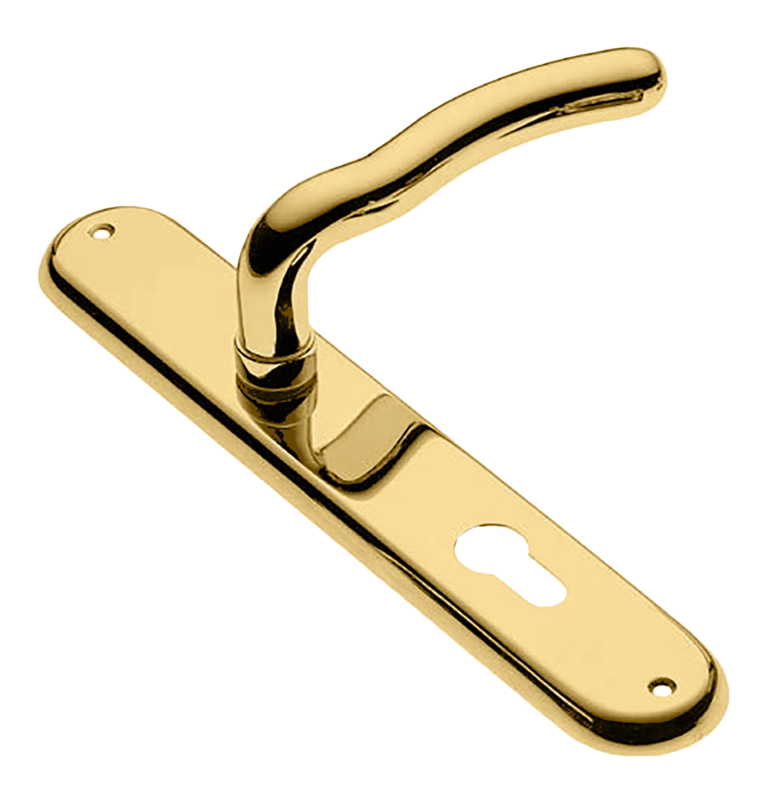 SNAKE PL OTL, ручка на планке, цвет - золото фото купить в Минске