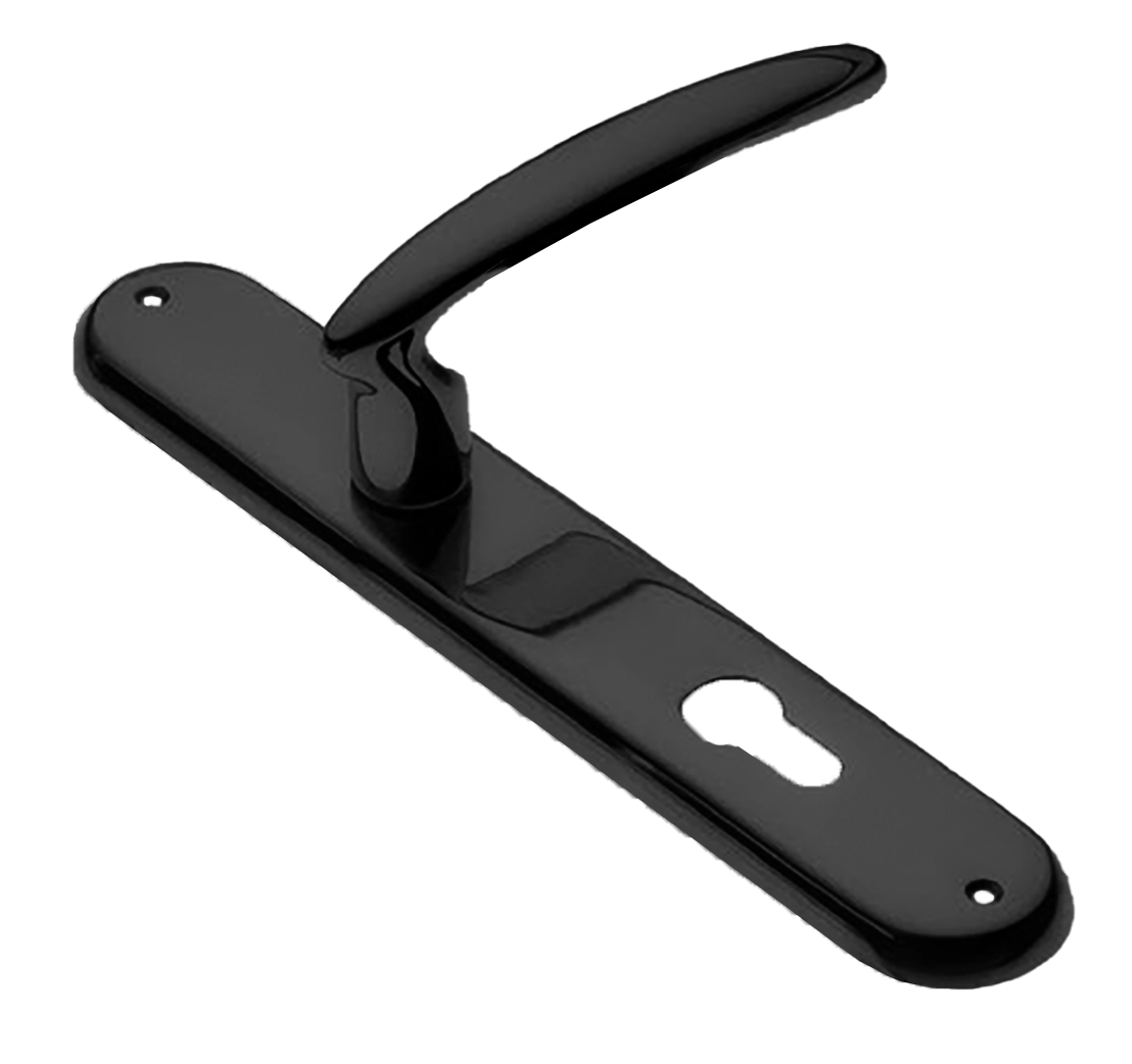 FLAMINGO PL NERO, ручка на планке, цвет - черный фото купить в Минске