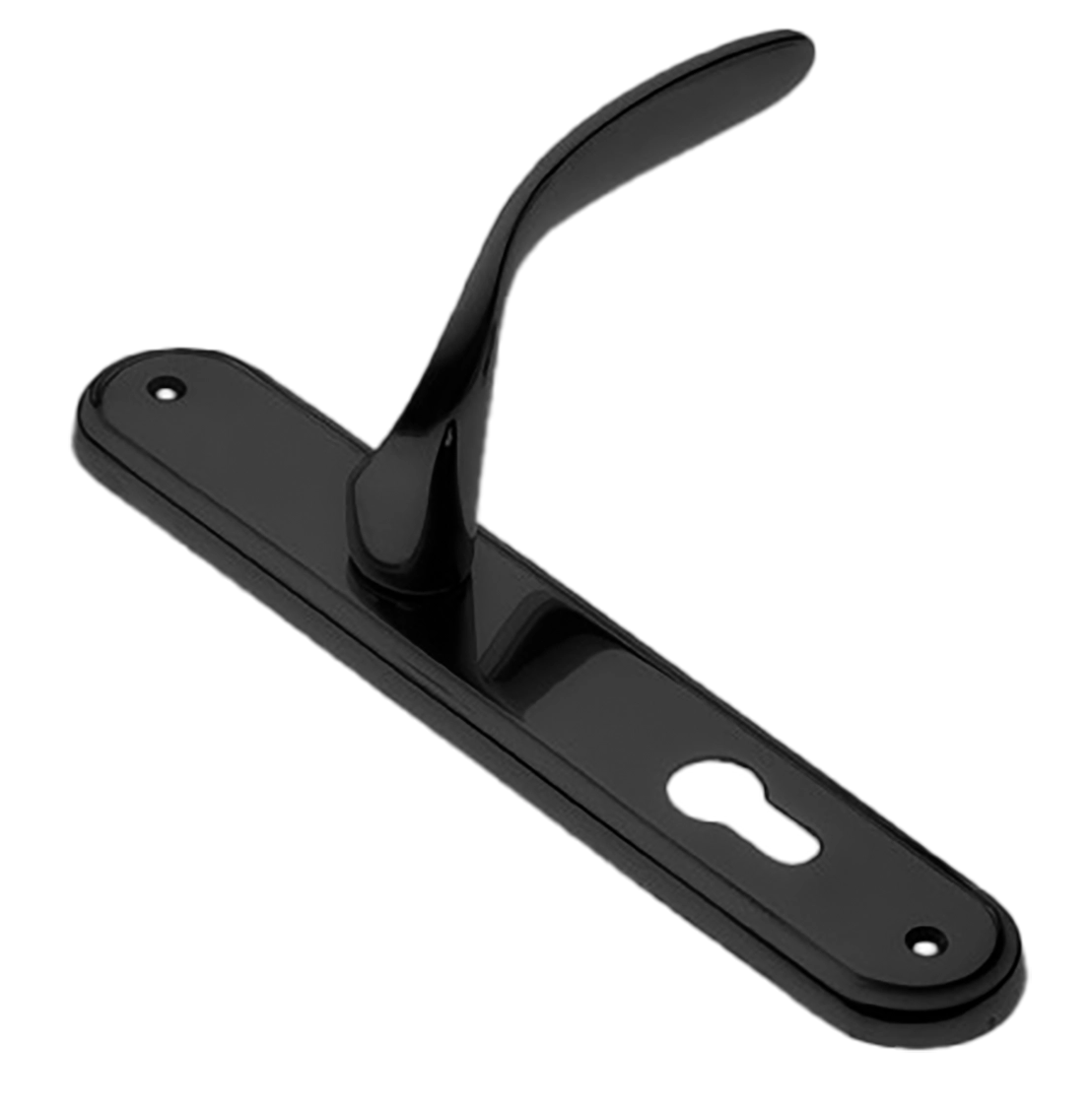 COBRA PL NERO, ручка на планке, цвет - черный фото купить в Минске