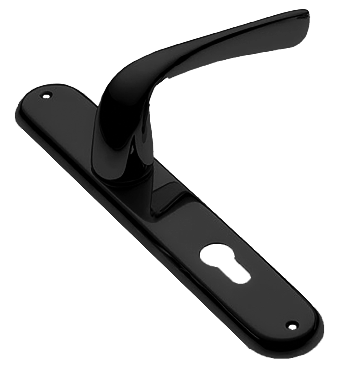 LE MANS PL NERO, ручка на планке, цвет - черный фото купить в Минске