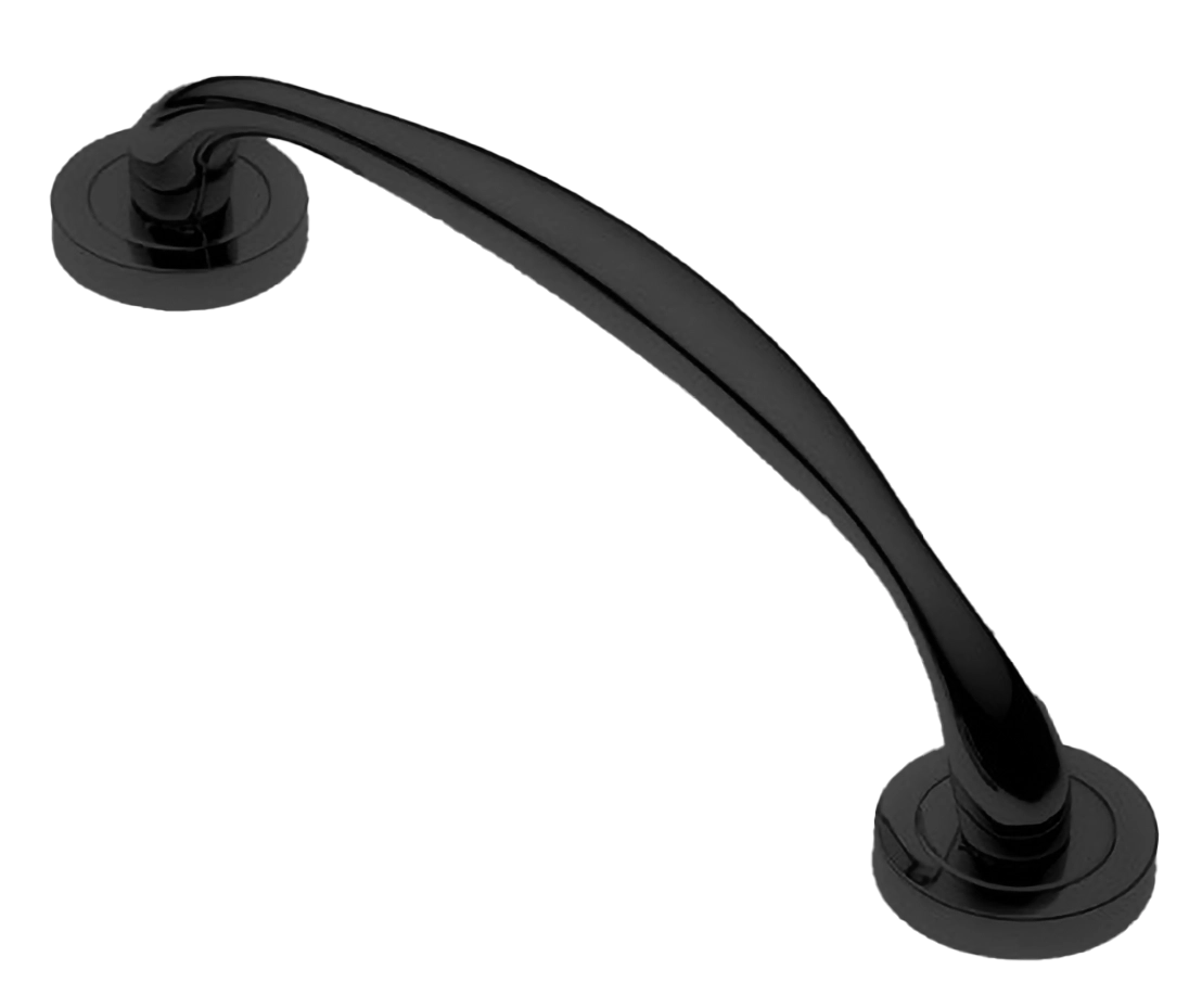 Ручка-скоба LEON PH NERO, цвет - черный фото купить в Минске