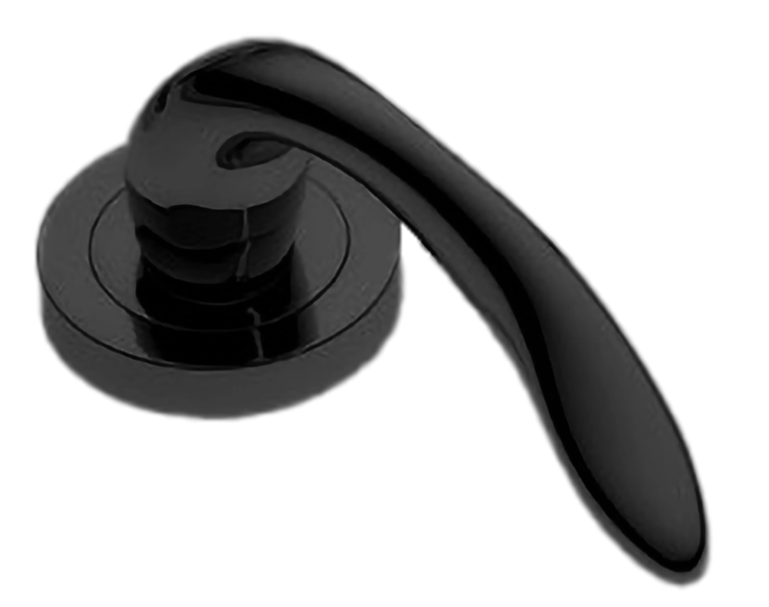 Ручка оконная LEON W1 NERO, цвет - черный фото купить в Минске