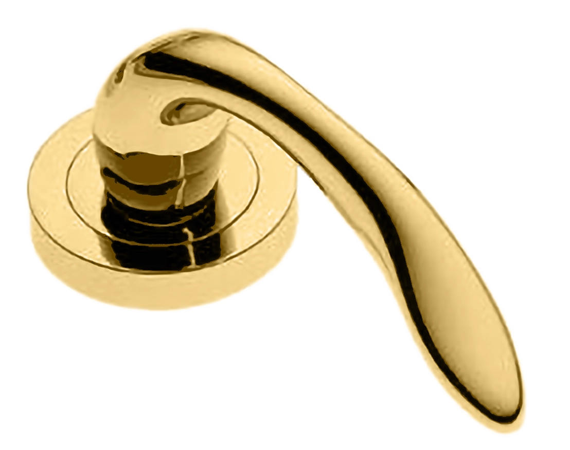 Ручка оконная LEON W1 OTL, цвет - золото фото купить в Минске