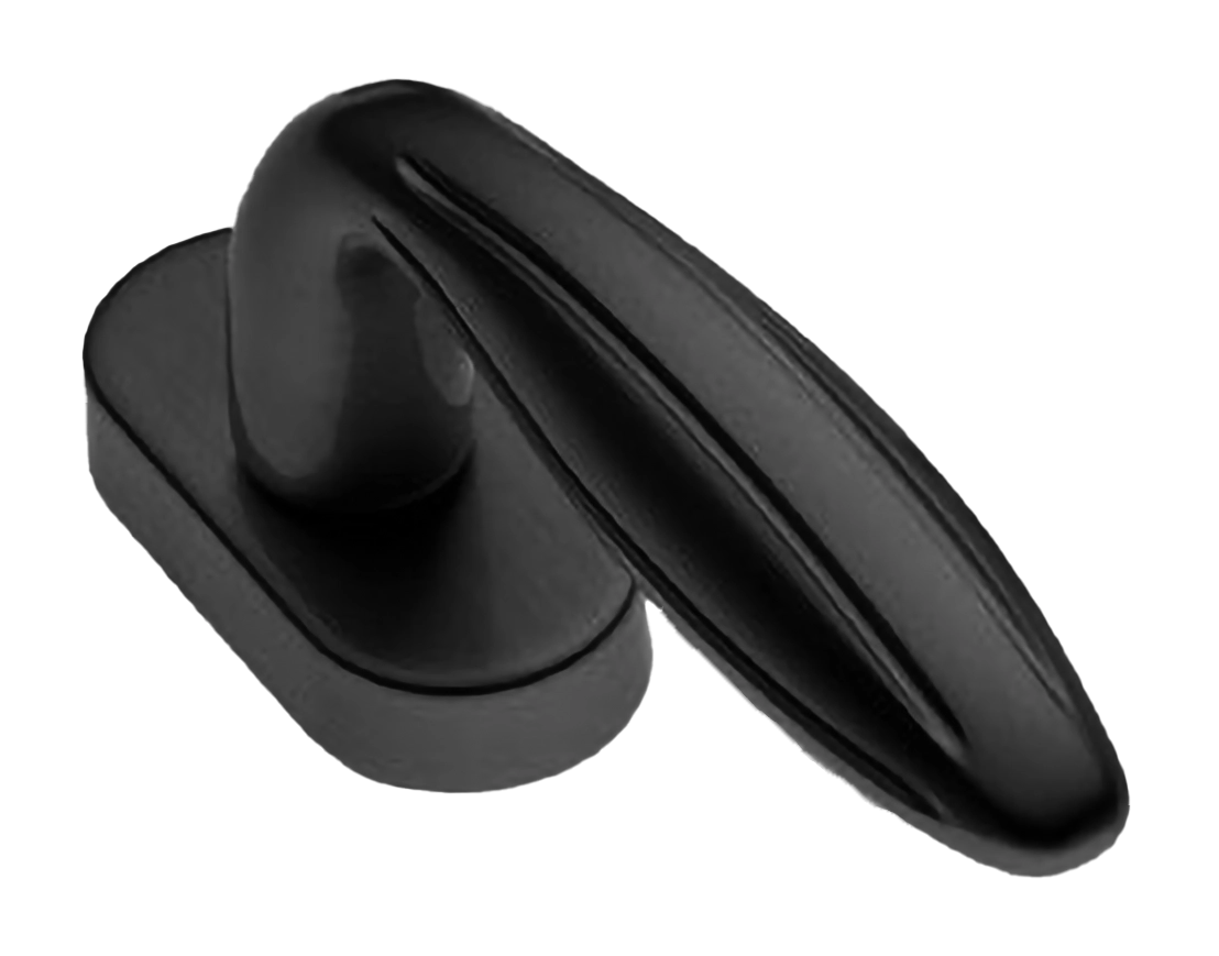 Ручка оконная BUD W1 NERO, цвет - черный фото купить в Минске