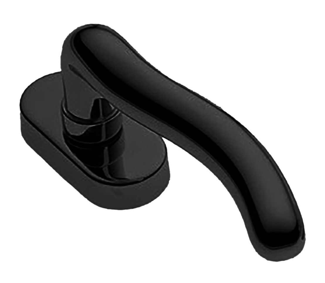 Ручка оконная SNAKE W1 NERO, цвет - черный фото купить в Минске