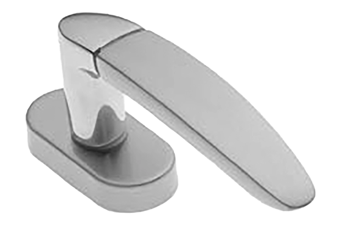 Ручка оконная SAIL W1 CSA/CRO, цвет - матовый хром/хром фото купить в Минске