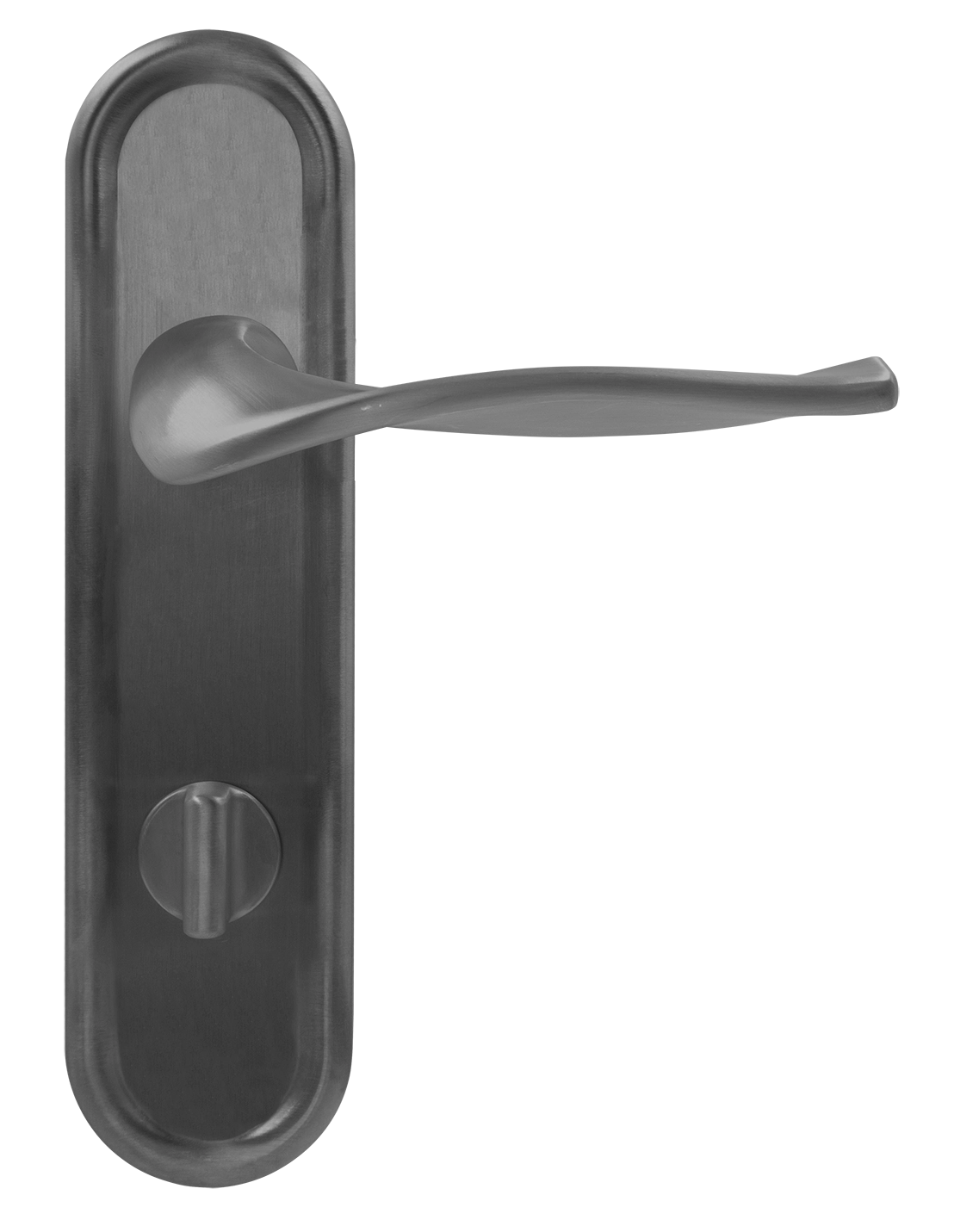 Ручка дверная SKYSCRAPER PLR SST на планке, цвет Летняя гроза/Summer Storm фото купить в Минске