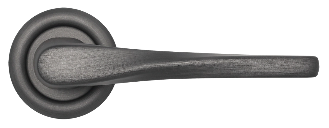 Ручка дверная THE OLYMPICS R7 SST на круглой розетке, цвет Летняя гроза/Summer Storm фото купить в Минске