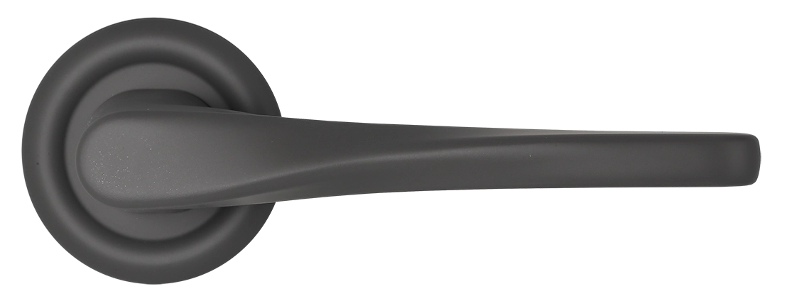 Ручка дверная THE OLYMPICS R7 SSW на круглой розетке, цвет Стокгольмский снегопад/Stockholm Snowfall фото купить в Минске