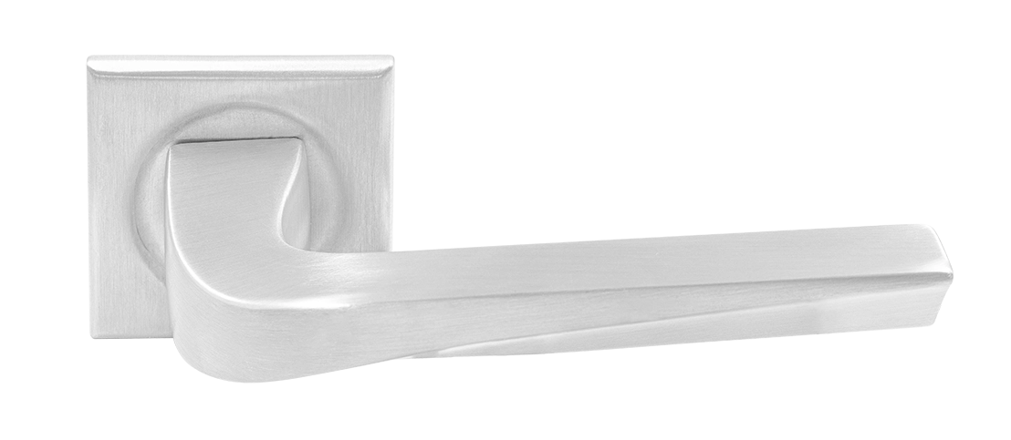 Ручка дверная WD CONCERT HALL S7 WF на квадратной розетке, цвет Зимняя стужа/Winter Frost фото купить Минск