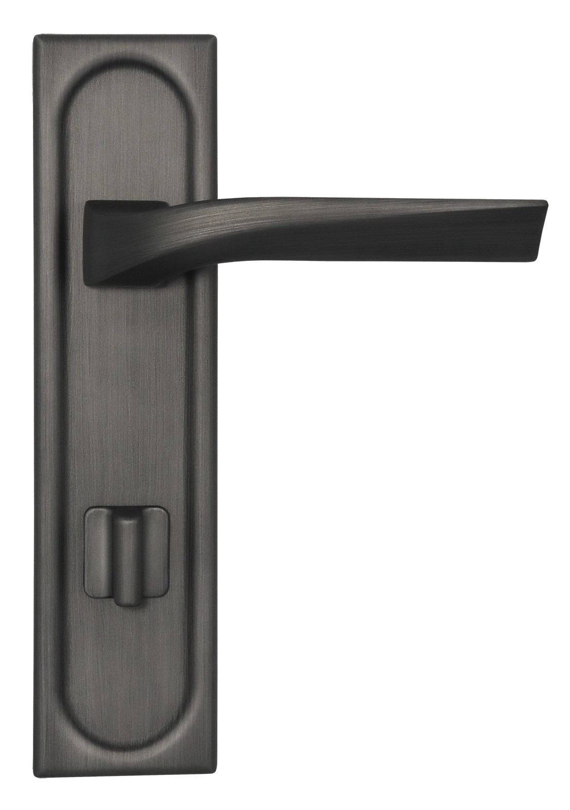 Ручка дверная WD CONCERT HALL PLS SST на планке, цвет Летняя гроза/Summer Storm фото купить в Минске