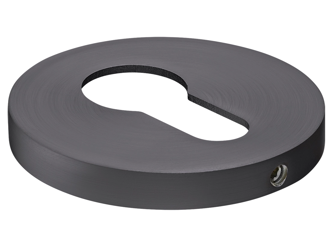 Накладка на замок MH-KH-R6 GR на круглой розетке, цвет матовый графит фото купить Минск