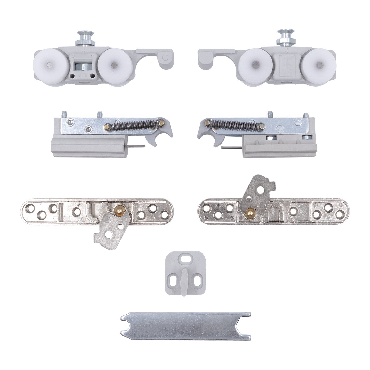 Комплект ролик-стопор SLIDING SET 1-SO 40kg для синхр.открывания, дверь до 40кг