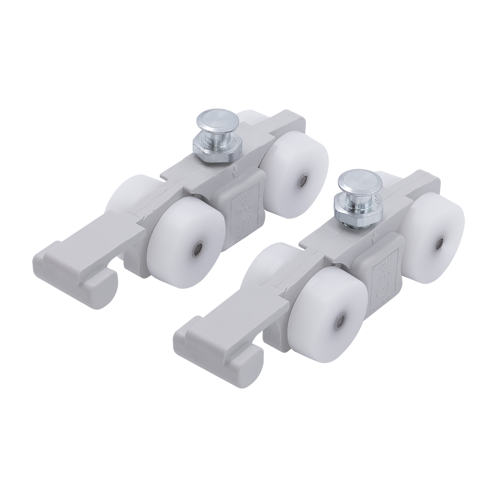 Комплект ролик-стопор SLIDING SET 1-SO 40kg NEW для синхр. открывания, дверь до 40кг фото фурнитура Минск