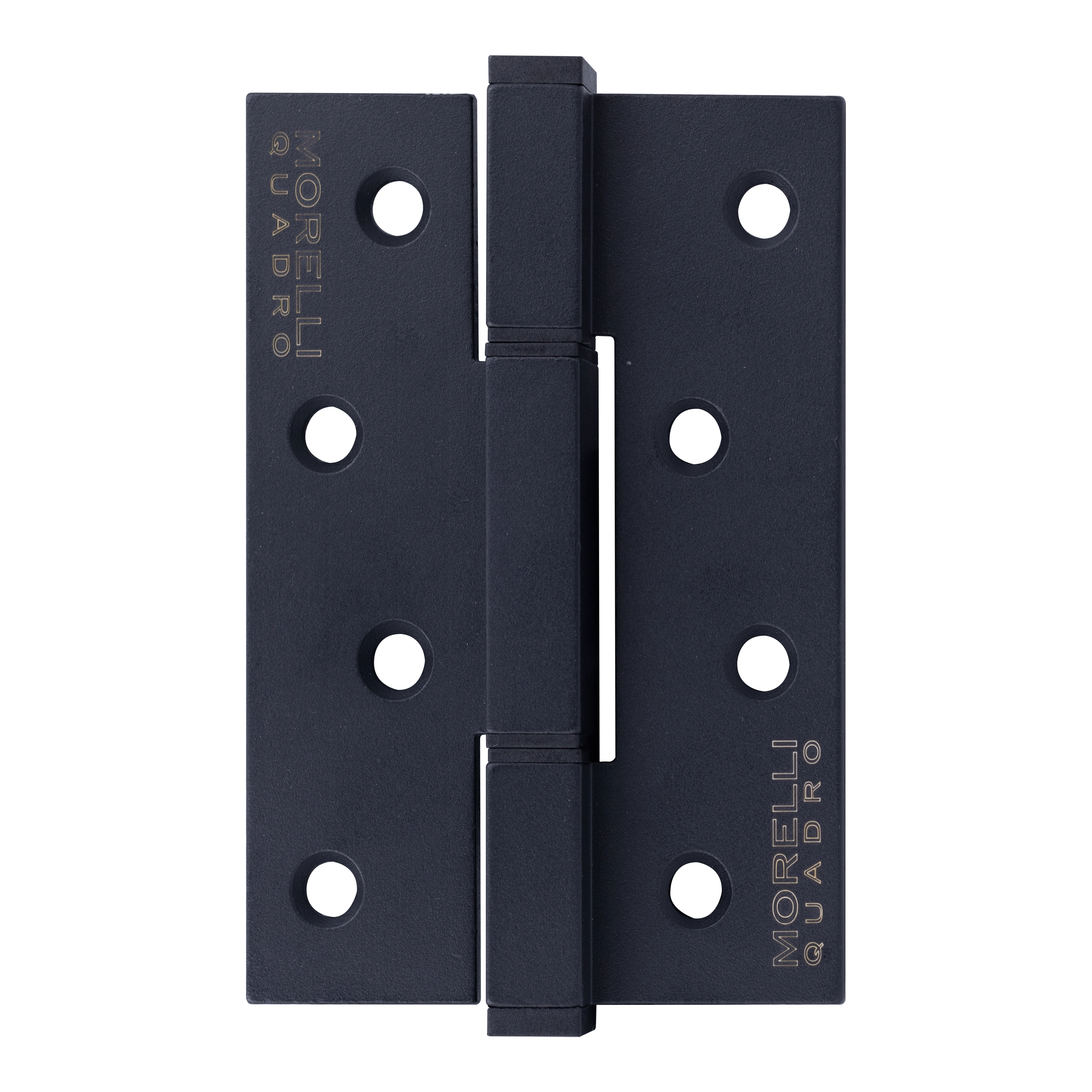 Петля QUADRO-2 BL врезная на квадратной оси, цвет черный, вес полотна до 40 кг фото купить в Минске