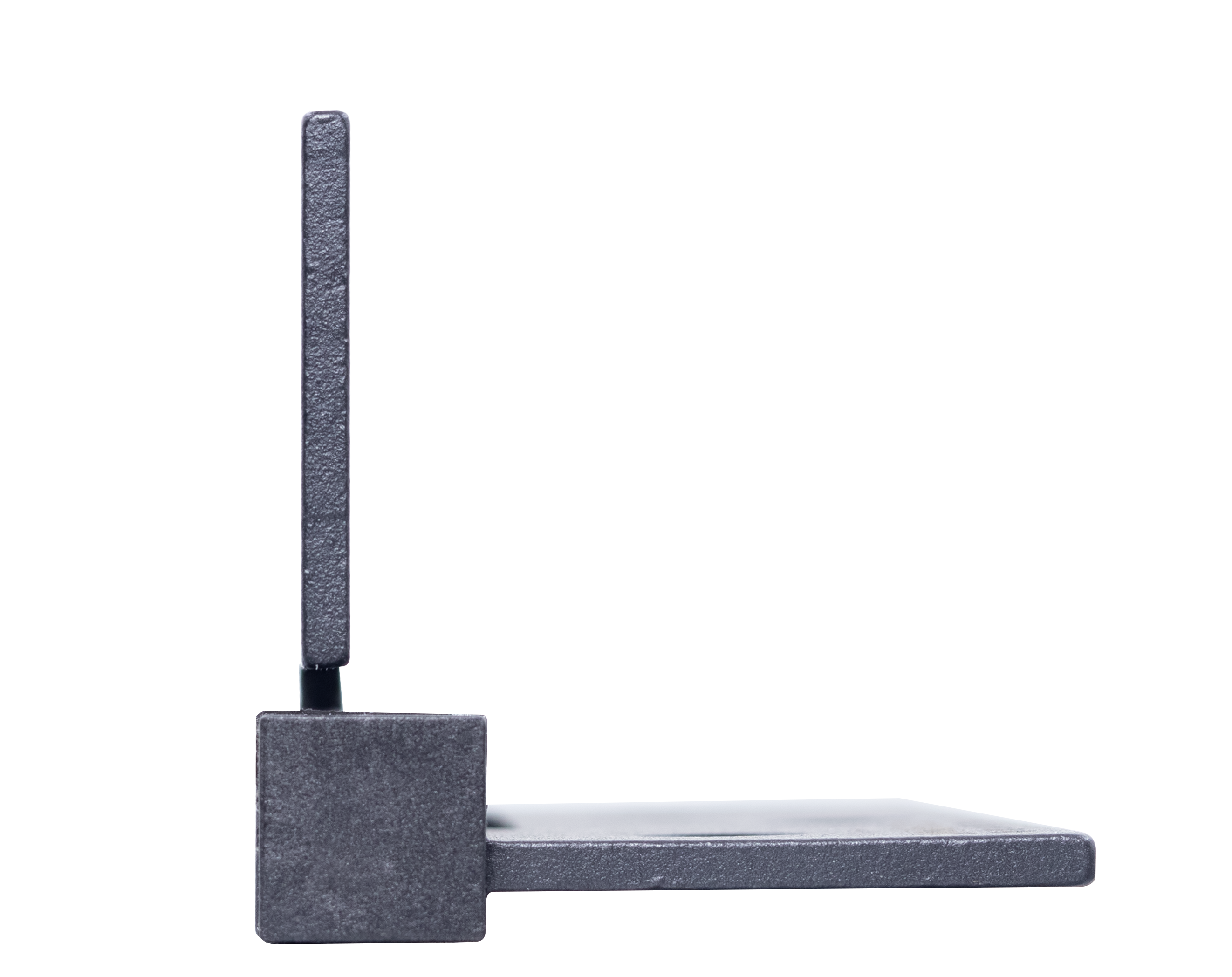 Петля QUADRO-2 BL врезная на квадратной оси, цвет черный, вес полотна до 40 кг фото фурнитура Минск