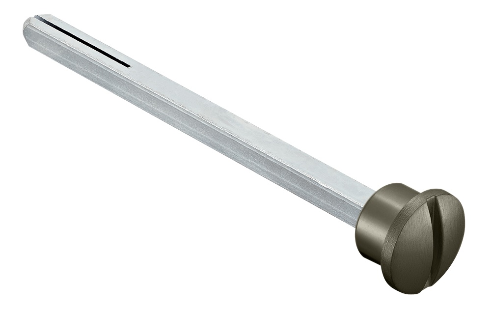 Четырехгранник LUX-SPINDLE-WC 110 ANT 110мм с кнопкой, цвет антрацит фото купить Минск