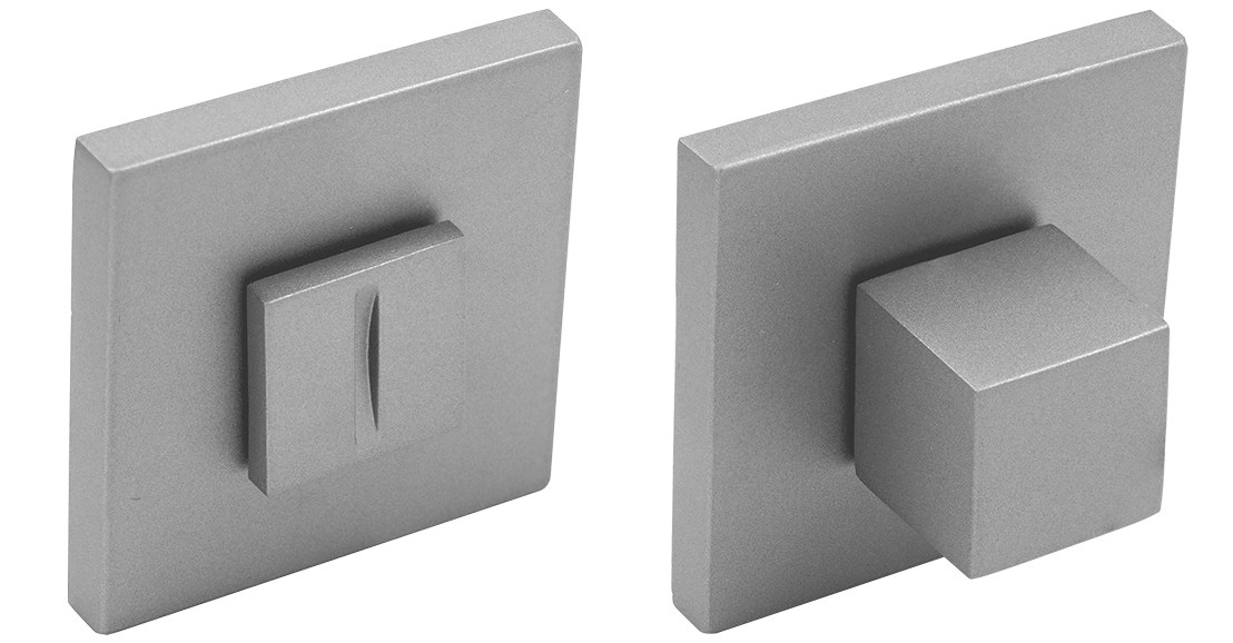 Завертка сантехническая MH-WC-S6 ASC на квадратной розетке 6мм цвет анодированный матовый хром фото купить Минск