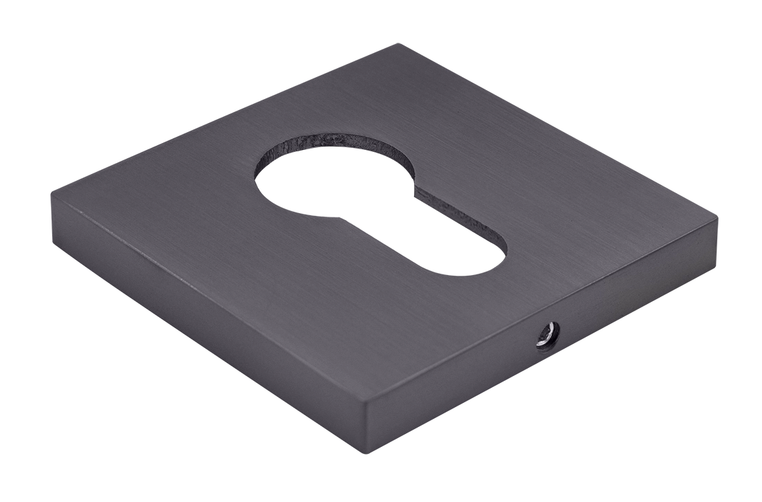 Накладка на замок MH-KH-S6 GR под евроцилиндр, цвет graphite фото купить Минск