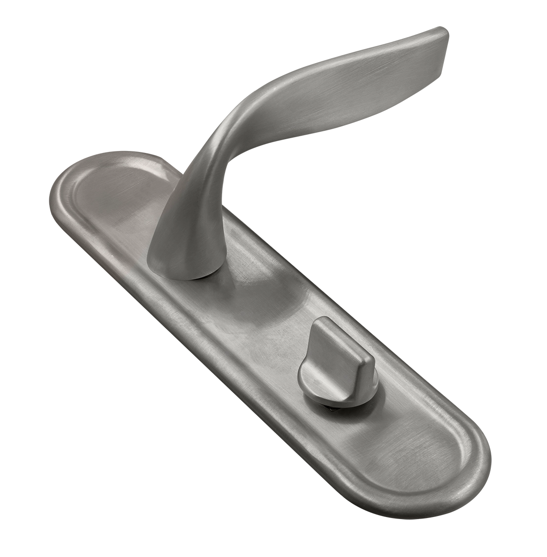 Ручка дверная SKYSCRAPER PLR WF на планке, цвет Зимняя стужа/Winter Frost фото купить Минск