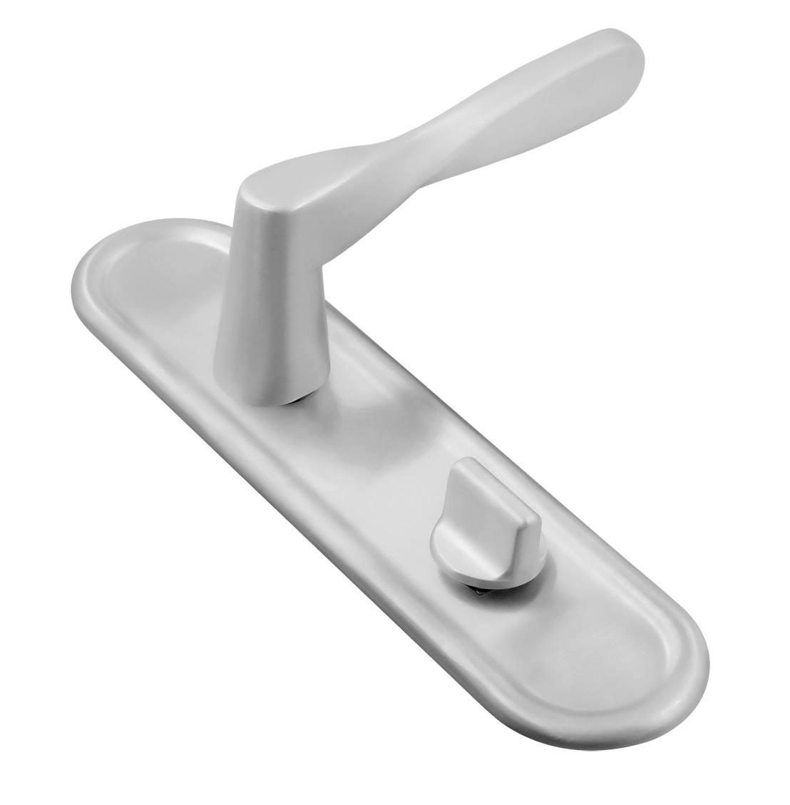 Ручка дверная THE OLYMPICS PLR SSW на планке, цвет Стокгольмский снегопад/Stockholm Snowfall фото купить Минск