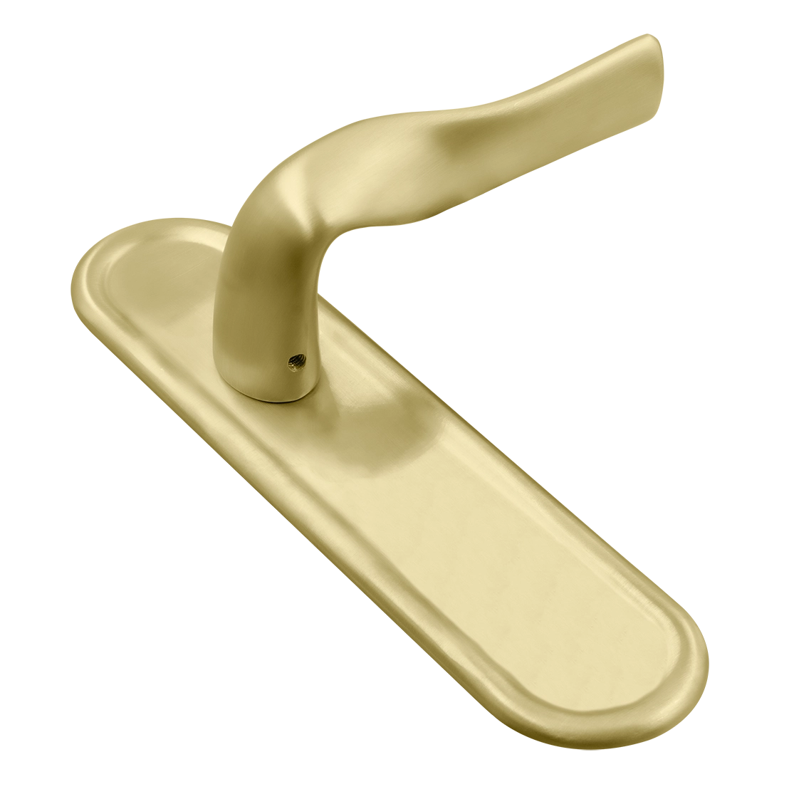 Ручка дверная LVB PLR AH на планке, цвет Осенний мёд/Autumn Honey фото купить Минск