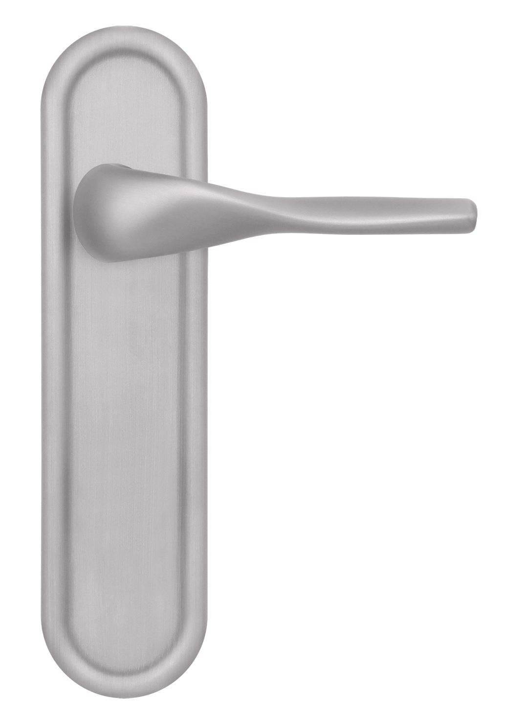 Ручка дверная LVB PLR SSW на планке, цвет Стокгольмский снегопад/Stockholm Snowfall фото купить в Минске