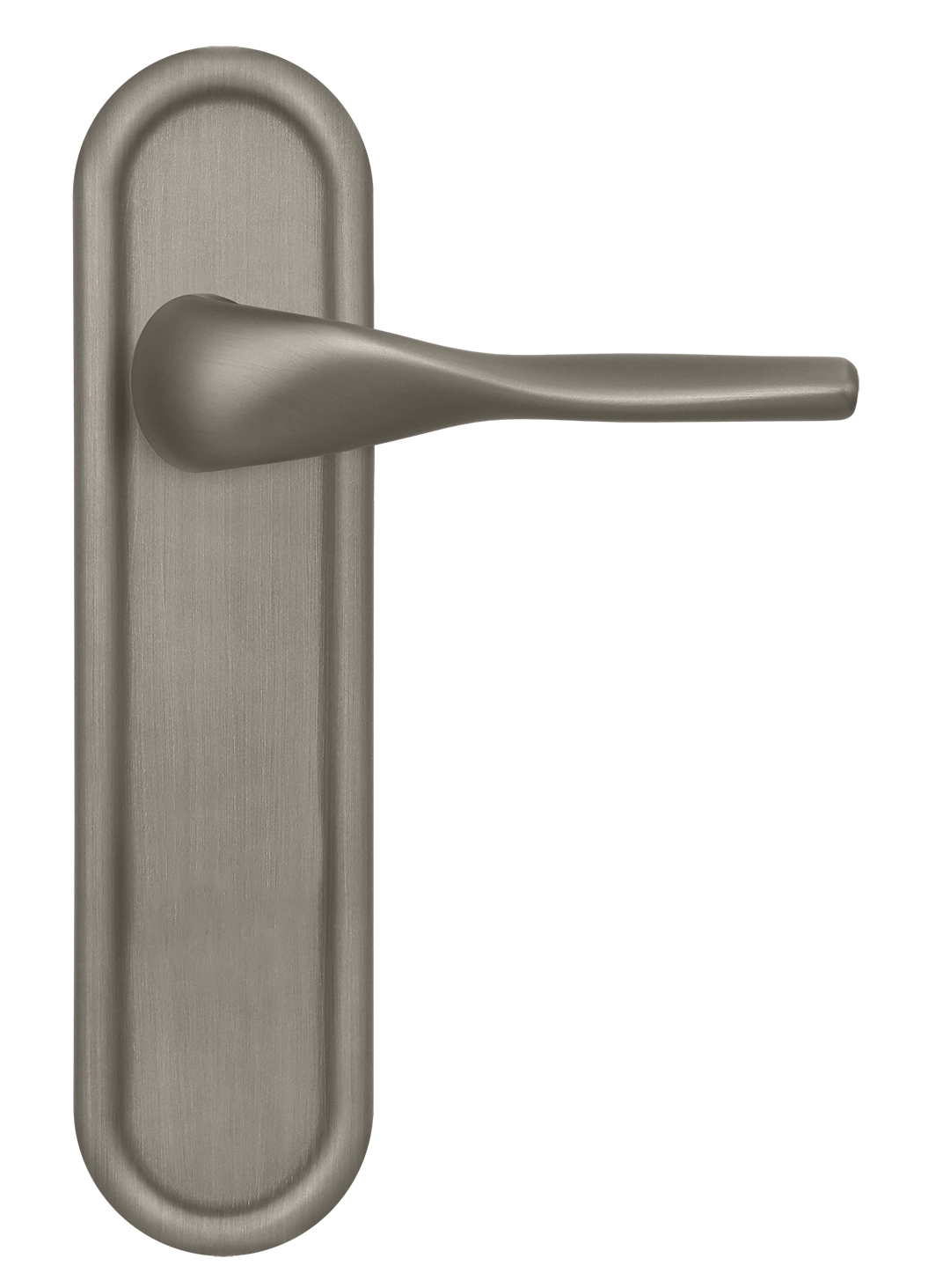 Ручка дверная LVB PLR SMI на планке, цвет Весенняя дымка/Spring Mist фото купить в Минске