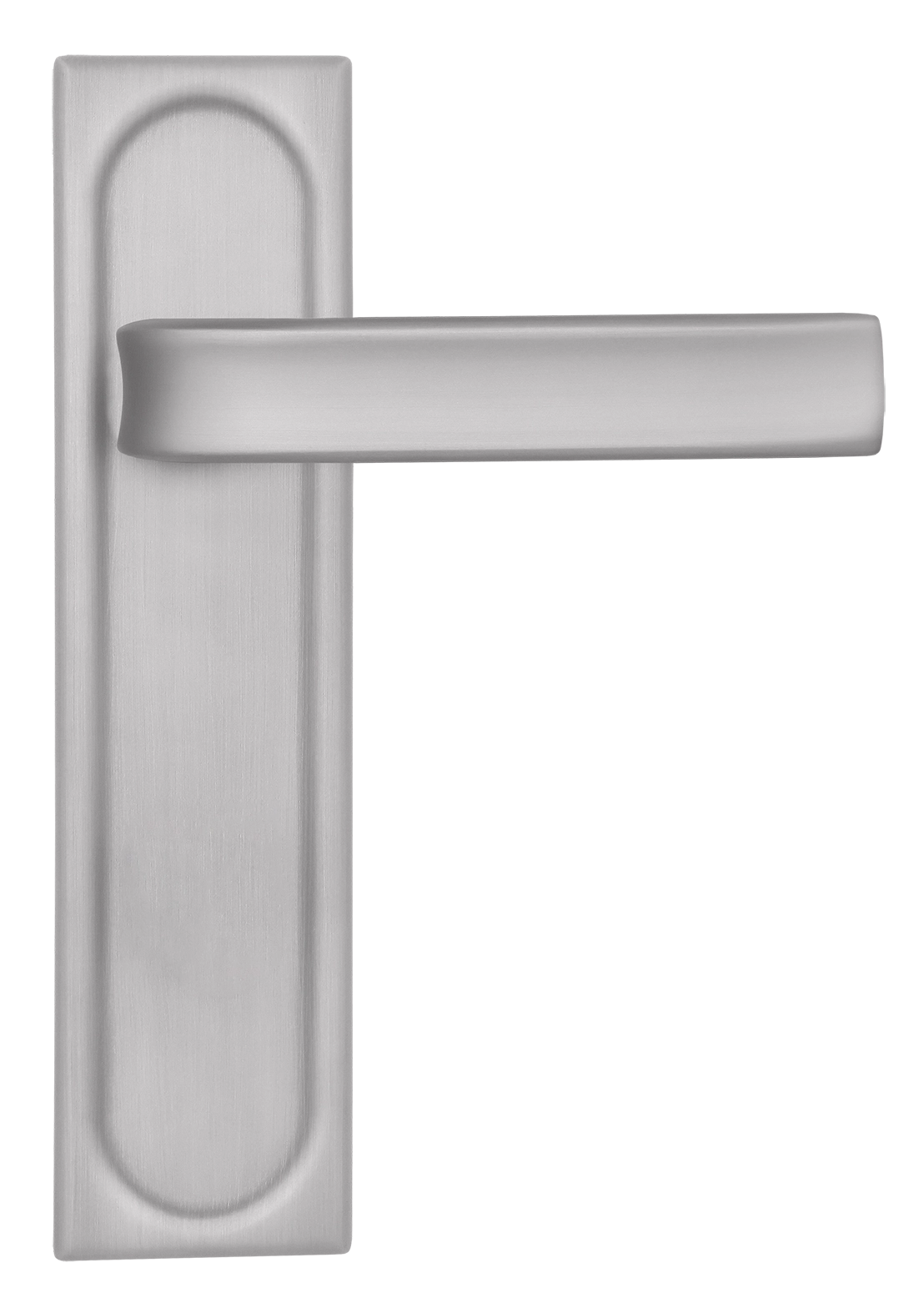 Ручка дверная THE BUS STATION PLS SSW на планке, цвет Стокгольмский снегопад/Stockholm Snowfall фото купить в Минске