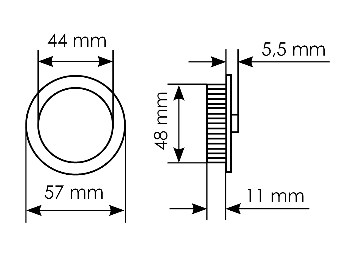 Комплект заверток TWICE WC NERO-ST для системы TWICE, цвет черный soft-touch фото купить в Минске