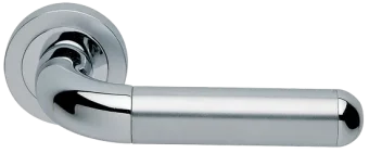 GAVANA R2 CSA/CRO, ручка дверная, цвет - матовый хром/хром