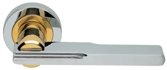 VERONICA R2 COT, ручка дверная, цвет - глянцевый хром/золото