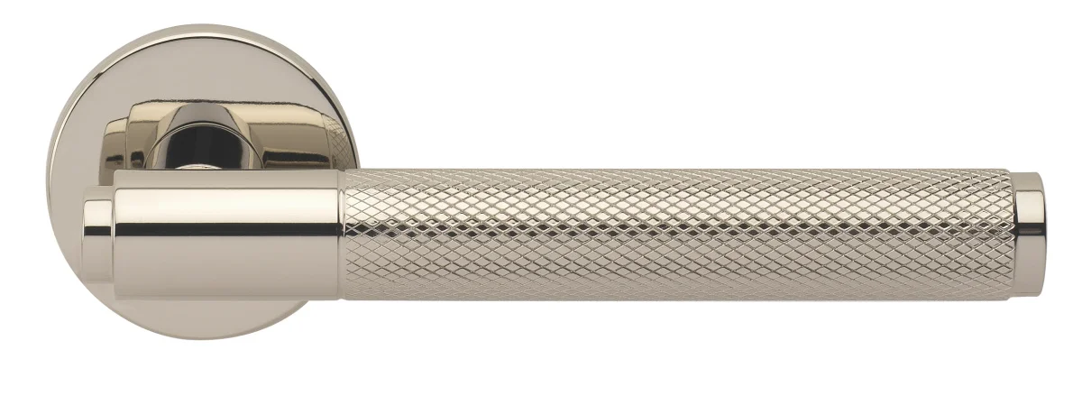 BRIDGE R6 NIS, ручка дверная с усиленной розеткой, цвет -  матовый никель фото #1