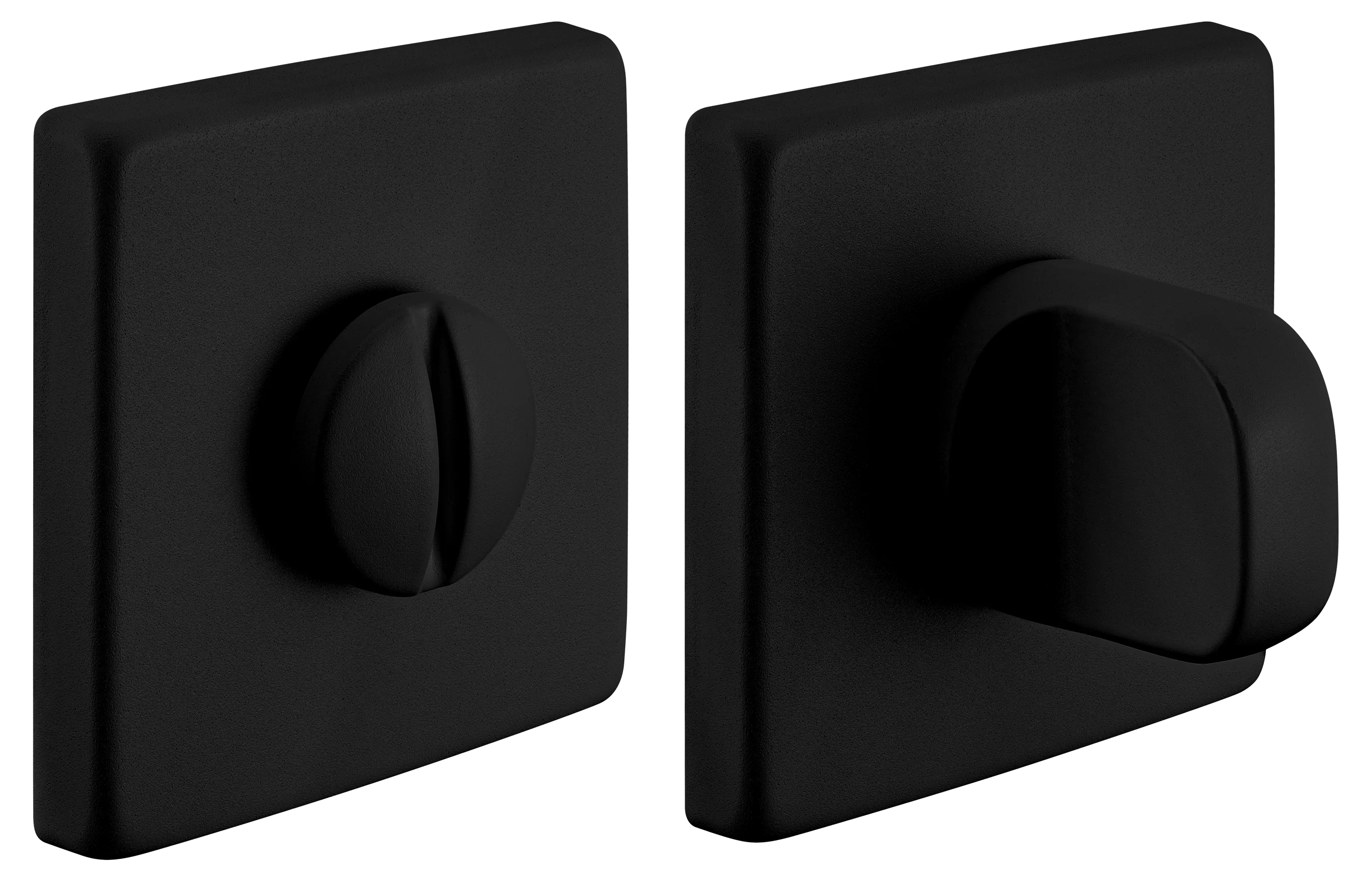 LUX-WC-S5 NERO, завертка дверная, цвет - черный фото купить Минск