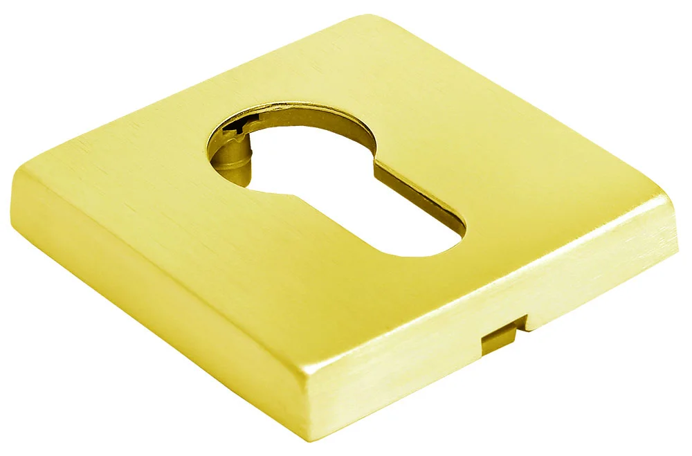 LUX-KH-S5 OSA, накладка на евроцилиндр, цвет - матовое золото фото купить Минск