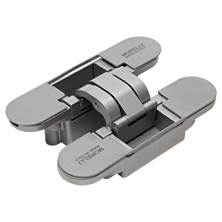 Петля скрытая HH-20 SC, врезная с 3D-регулировкой, вес полотна до 60 кг, цвет матовый хром фото купить Минск