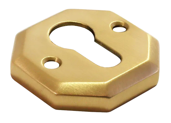LUX-KH-Y OSA, накладка на евроцилиндр, цвет - матовое золото фото купить Минск
